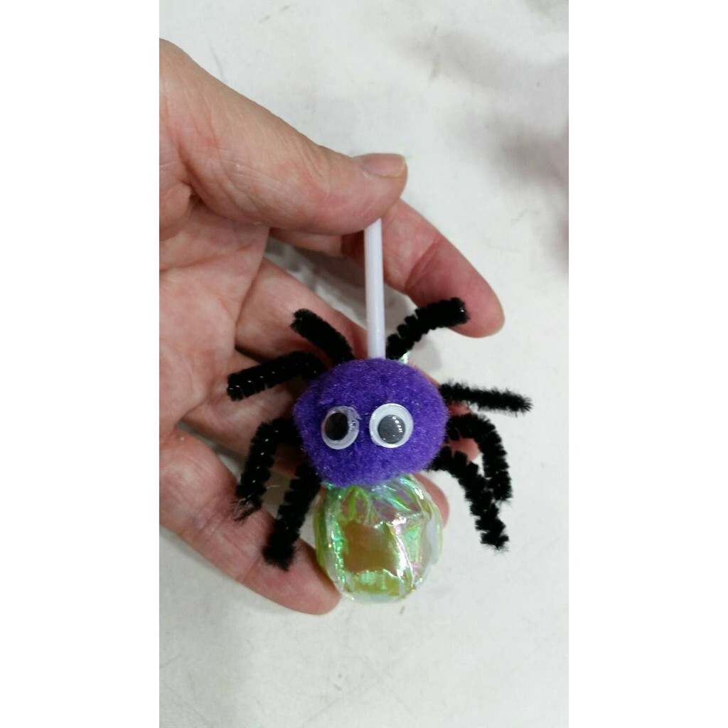 【台灣現貨速發】萬聖節---蜘蛛棒棒糖--10元