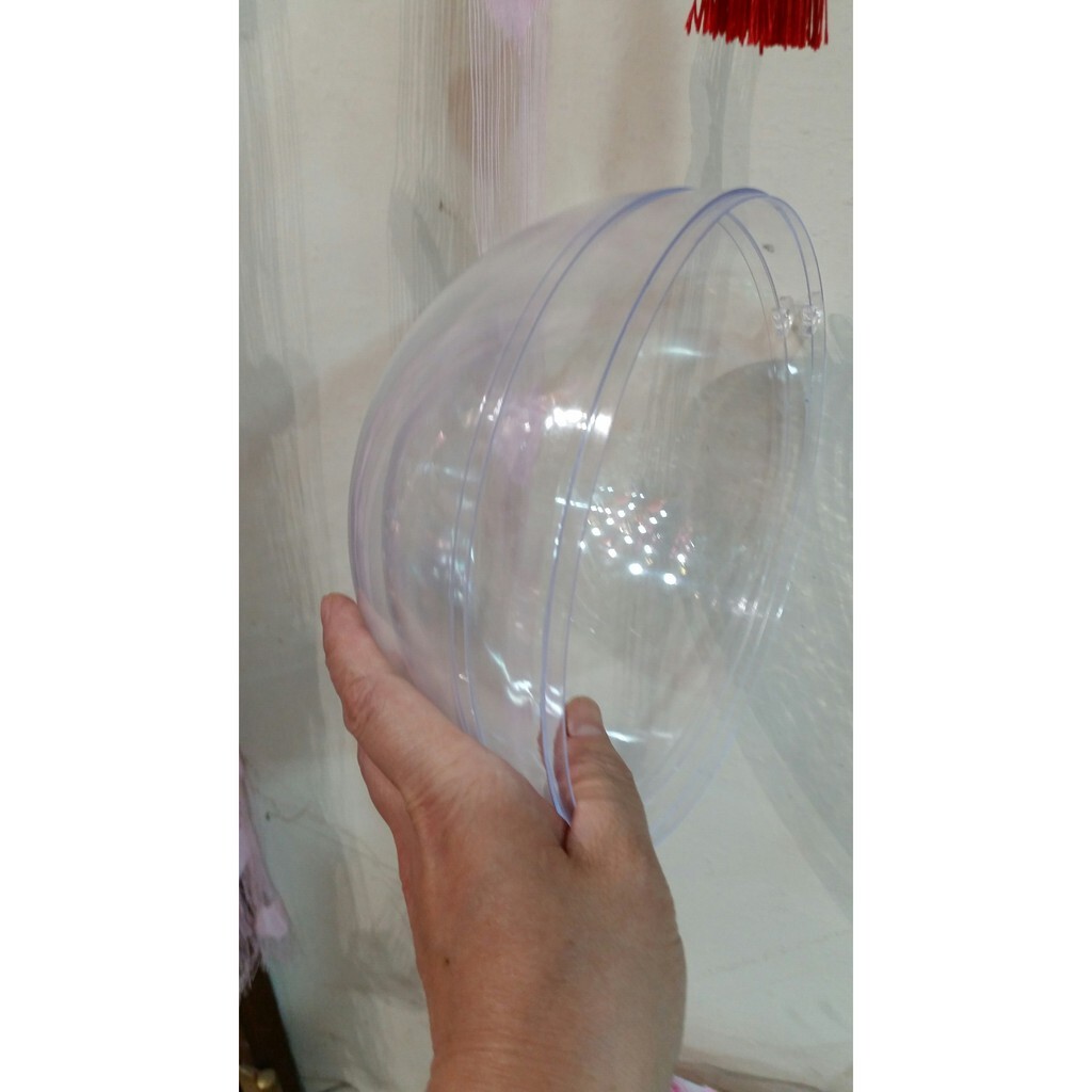 【台灣現貨速發】壓克力球｜20公分｜透明圓球 透明球罩 魔法球 壓克力盒