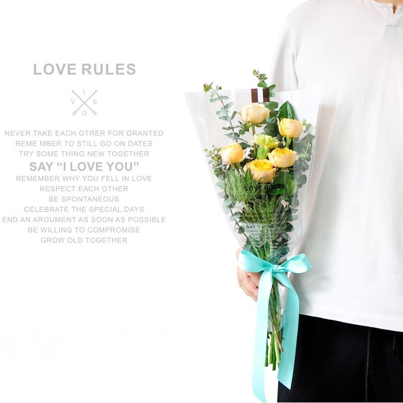 【台灣現貨速發】花束套 大鮮花套 韓風花束套3-5支大花束套｜一包50個120元