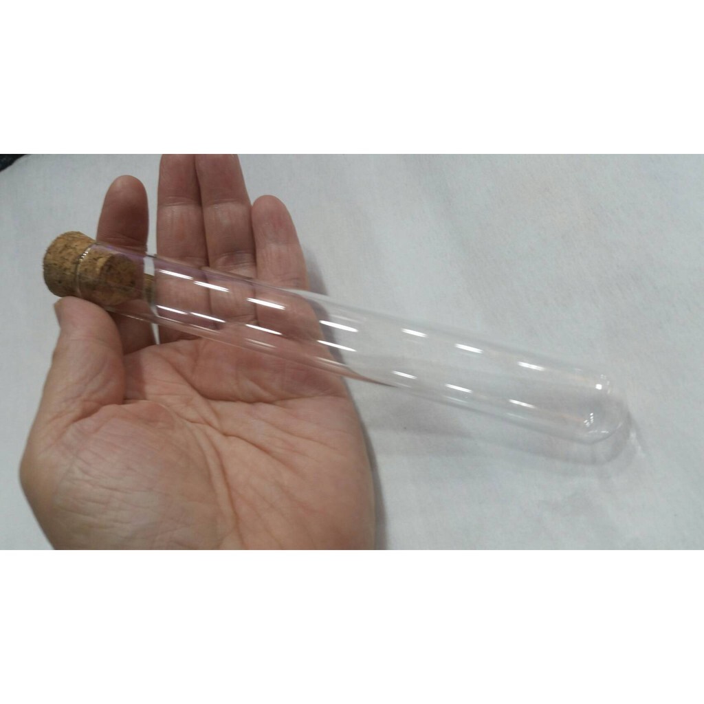 【台灣現貨速發】軟木塞玻璃瓶 試管瓶(大) 試管 30元