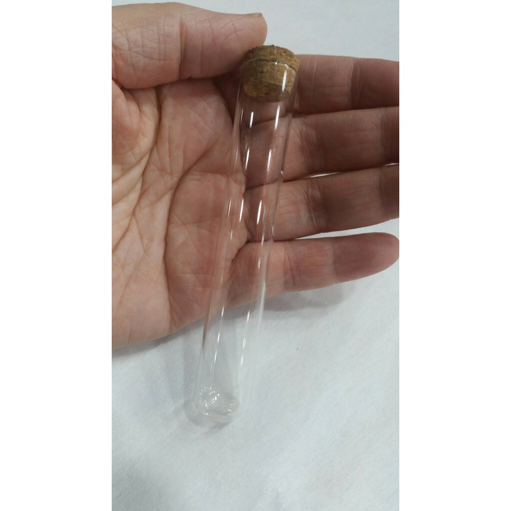 【台灣現貨速發】軟木塞玻璃瓶 試管瓶(小) 試管 20元