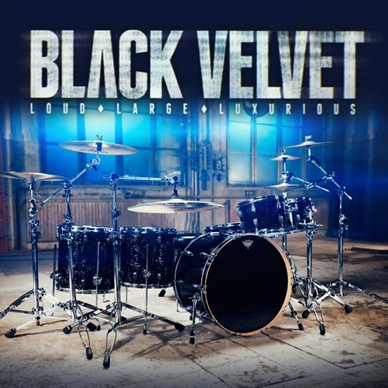 XLN Audio Addictive Drums 2: Black Velvet ADpak｜搖滾鼓組擴充