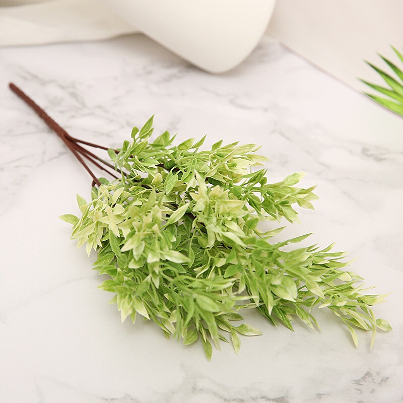 【台灣現貨速發】辣椒尖耳草葉｜仿真 人造花 人造仿真植物 創意仿真植物 裝飾 仿真蕨類 仿真葉 造景 拍照道具