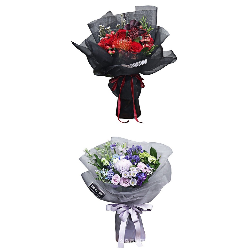 【台灣現貨速發】薇艺系列｜花藝鲜花**貼纸 包装禮盒花束14枚大小40元-有現貨