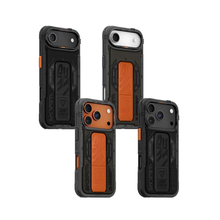 SKINARMA Phantom iPhone 17 系列磁吸防摔連手把支架手機殼 (附掛繩環)