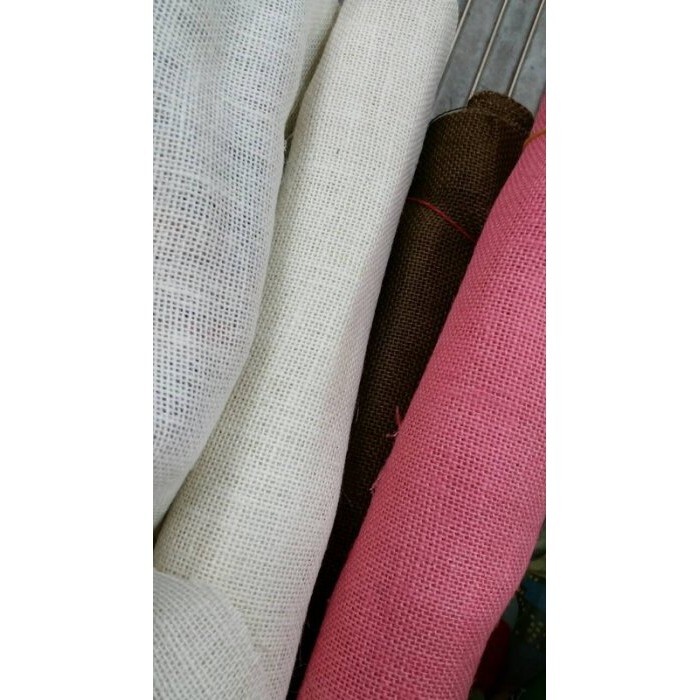 【台灣現貨速發】真麻布 麻布卷｜1捲約200公分｜花束包裝紙 包裝布 布料 T49