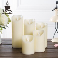 【台灣現貨速發】仿真蠟燭//電子蠟燭｜仿真搖曳燭光 真蠟燭質地 求婚 情人節 萬聖節 蠟燭