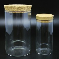 【台灣現貨速發】乾花//永生花//不凋花--軟木塞玻璃花器 (花瓶)