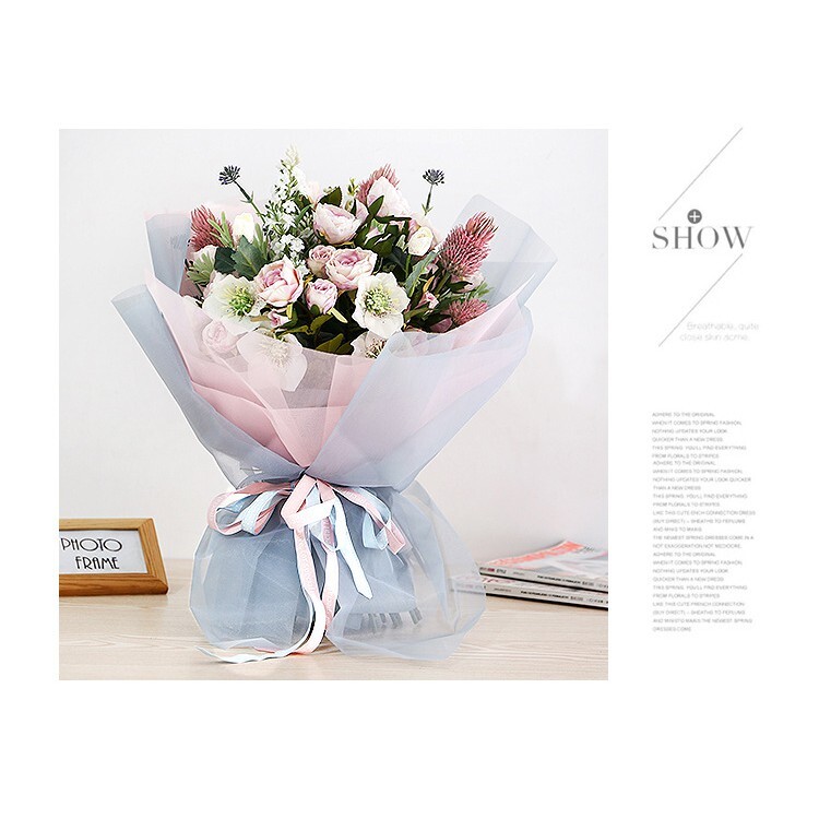 【台灣現貨速發】柔光紗網 網紗 細格紗網 包裝紙