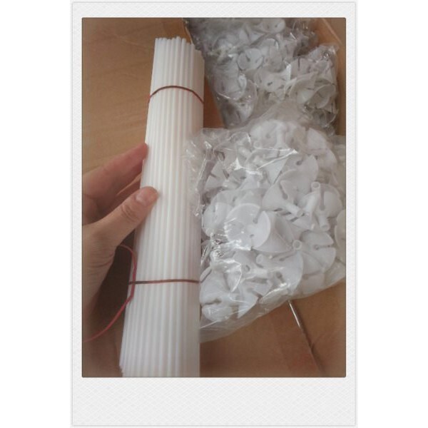 【台灣現貨速發】氣球棒 氣球托 木棒｜白色 混色｜1.8元起｜氣球棒托組合 氣球