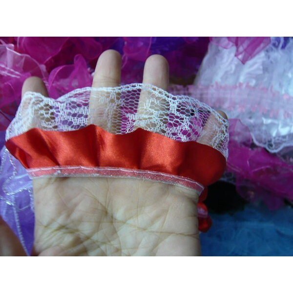 【台灣現貨速發】布邊蕾絲紗裙帶