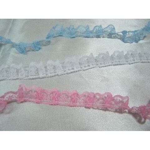 【台灣現貨速發】1.2公分半邊車蕾絲｜零售一呎｜蕾絲 緞帶 花邊