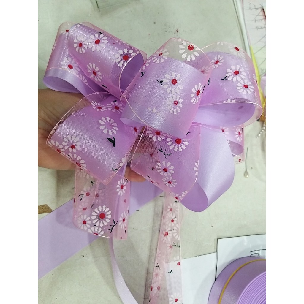 【台灣現貨速發】太陽花紗帶｜寬5公分 20碼【出清】