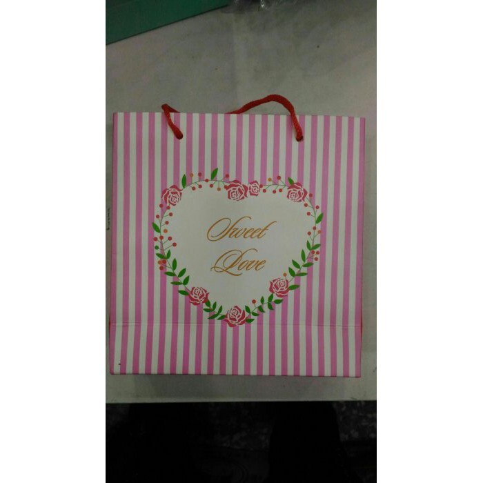 【台灣現貨速發】條紋小禮物提袋