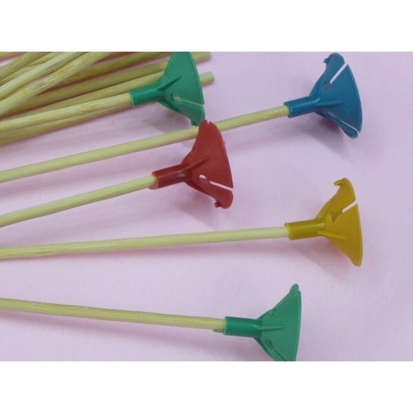 【台灣現貨速發】37公分竹棒+混色托