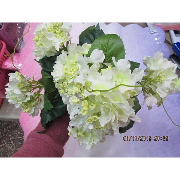 【台灣現貨速發】人造繡球花束