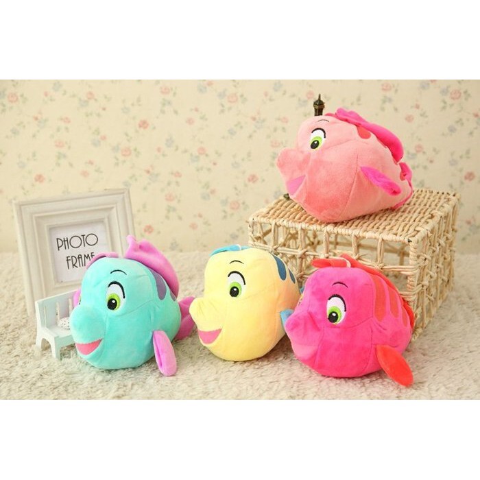 【台灣現貨速發】20公分玩偶 尼摸熱帶魚 花束娃娃 畢業季