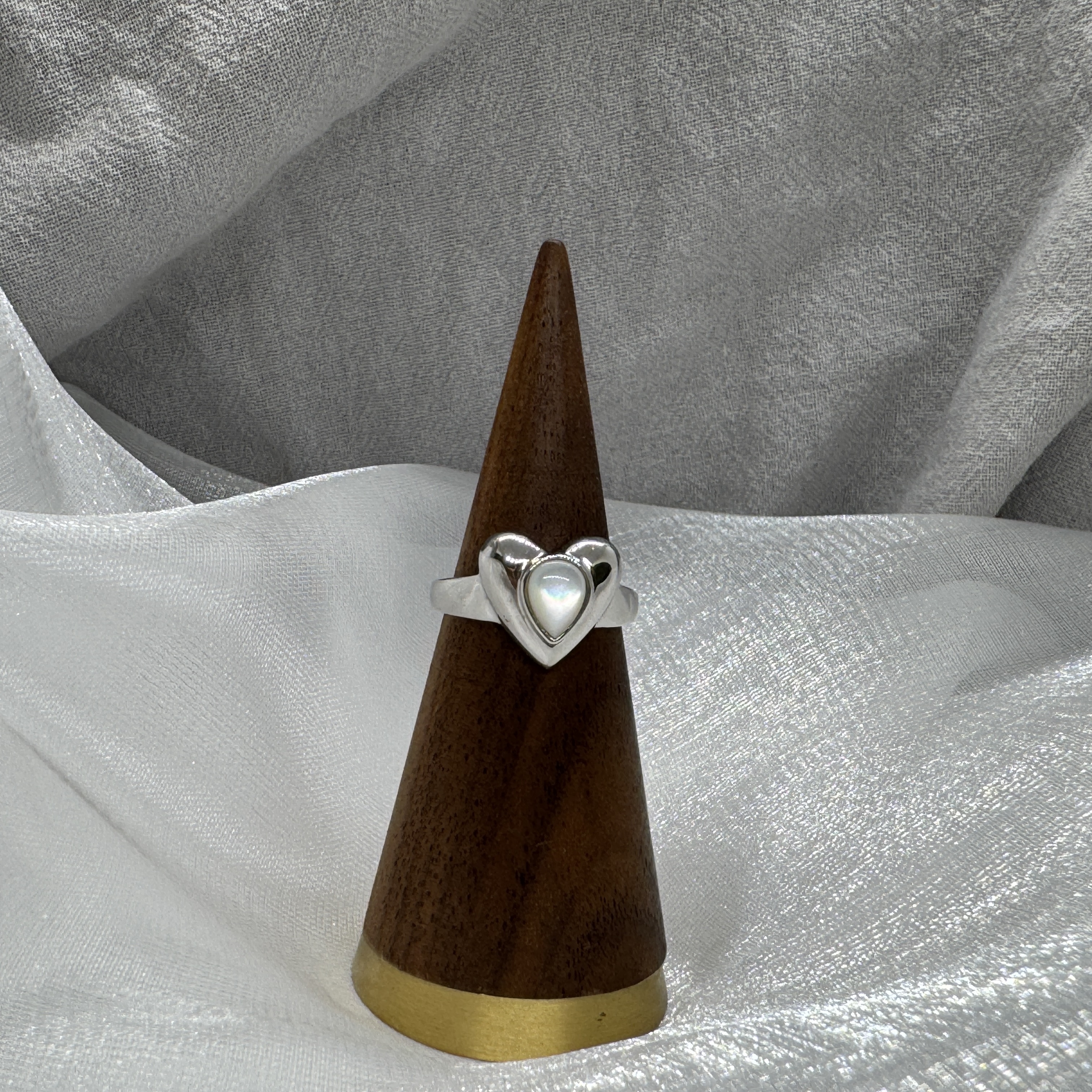 映月戒 – 純銀戒指