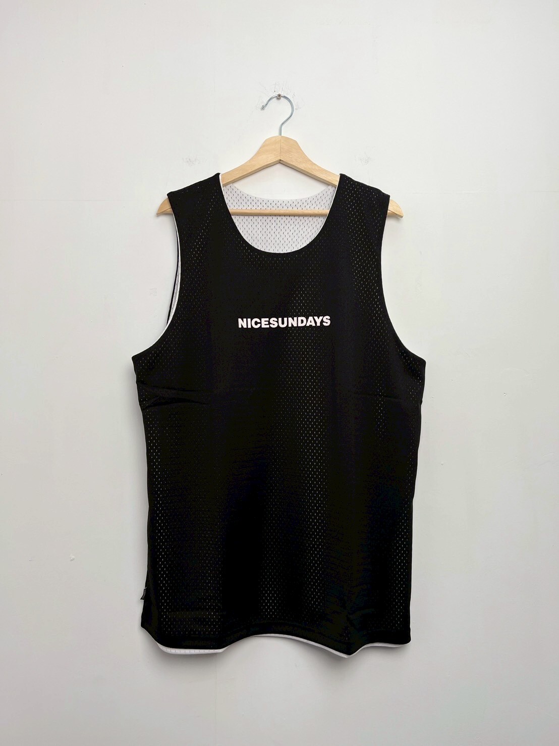 NICESUNDAYS Basic Logo Jersey SIZE L