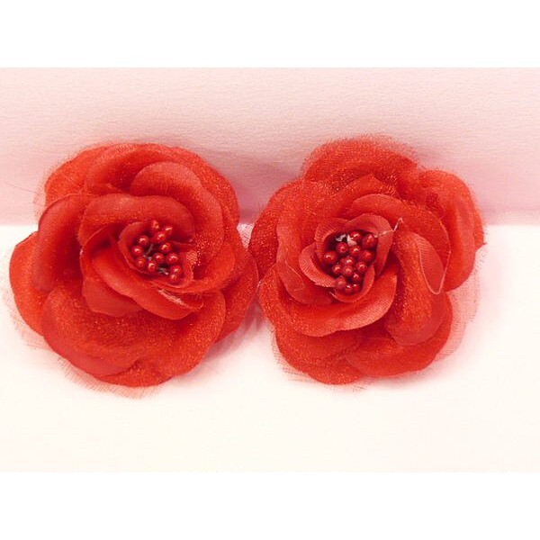 【台灣現貨速發】台灣現貨~~~6公分大朵玫瑰精緻圓滿花***小禮車車頭花