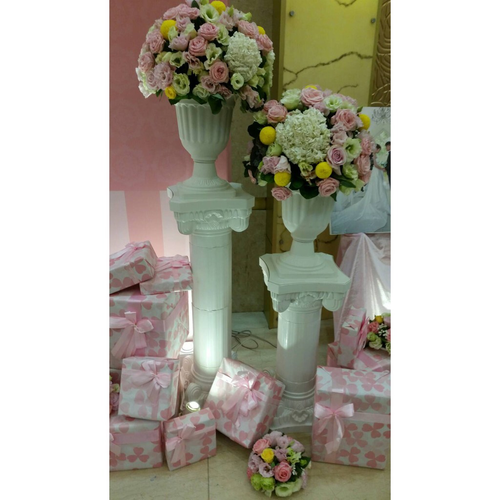 【台灣現貨速發】輕量化羅馬柱 塑膠羅馬柱 婚禮佈置道具