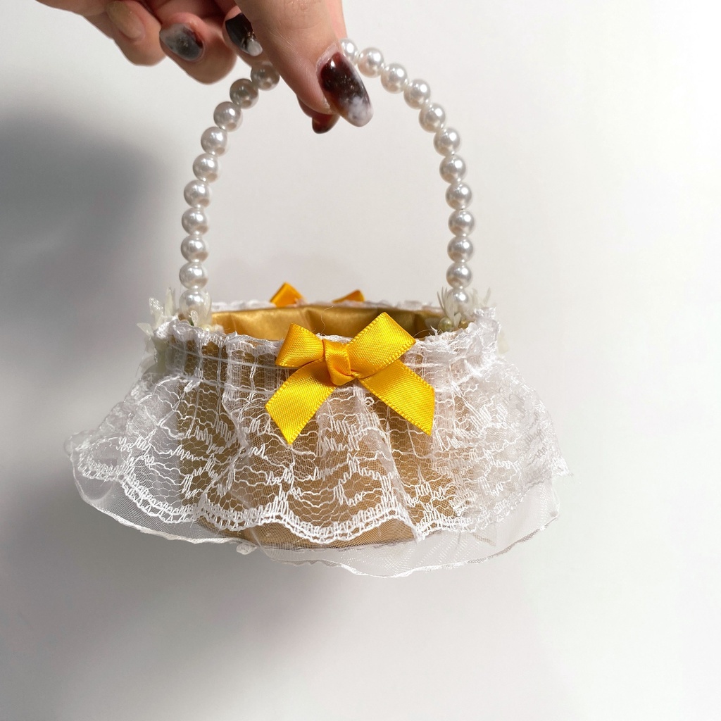 【台灣現貨速發】迷你小花籃 童籃 花籃 乾燥花設計