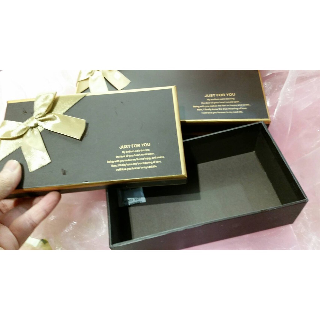 【台灣現貨速發】長方咖啡金禮物盒 方形盒 紙盒