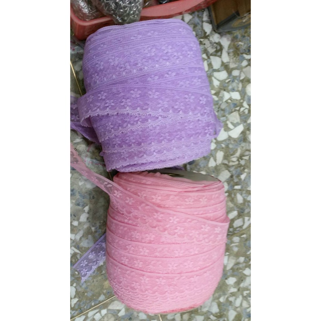 【台灣現貨速發】2.5公分平面蕾絲｜零售1呎｜蕾絲 手作材料 花邊蕾絲 緞帶 材料