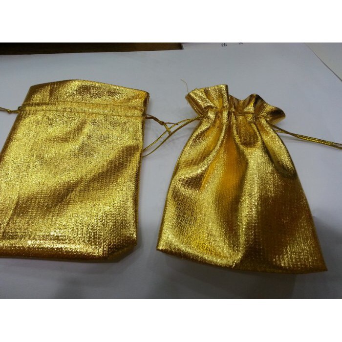 【台灣現貨速發】2元**新年金福袋**~9*12公分金布袋