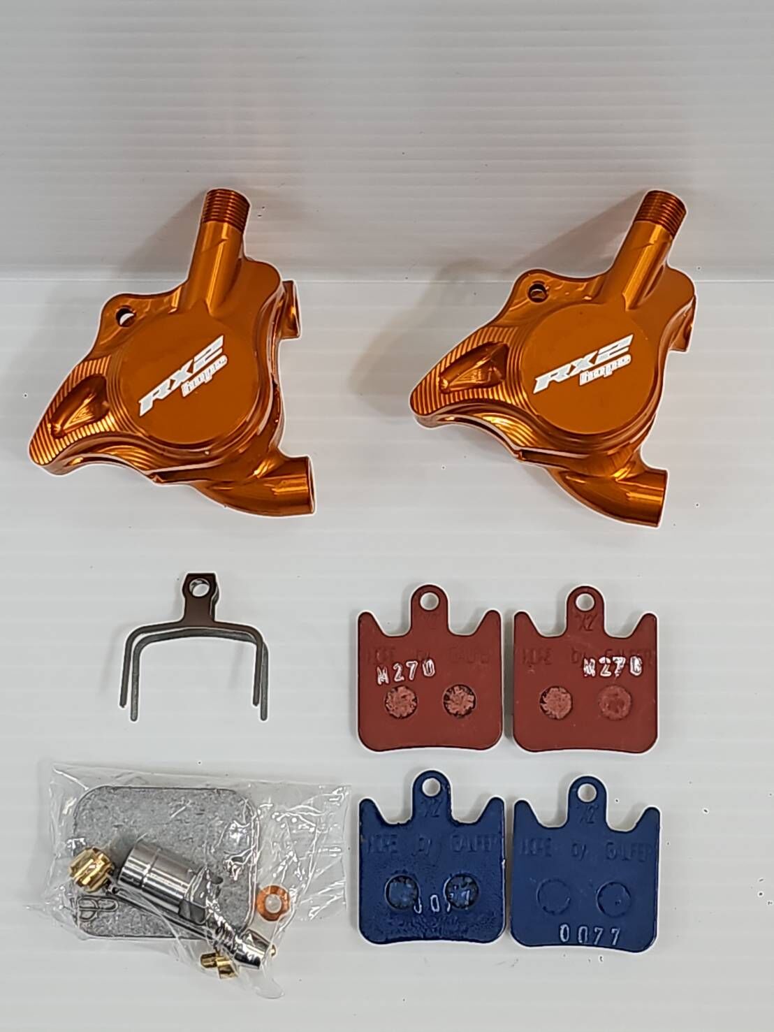 新款 HOPE TECH RX2 Shimano版本用 碟煞油壓卡鉗 公路車卡鉗 輕量化卡鉗 礦物油用卡鉗
