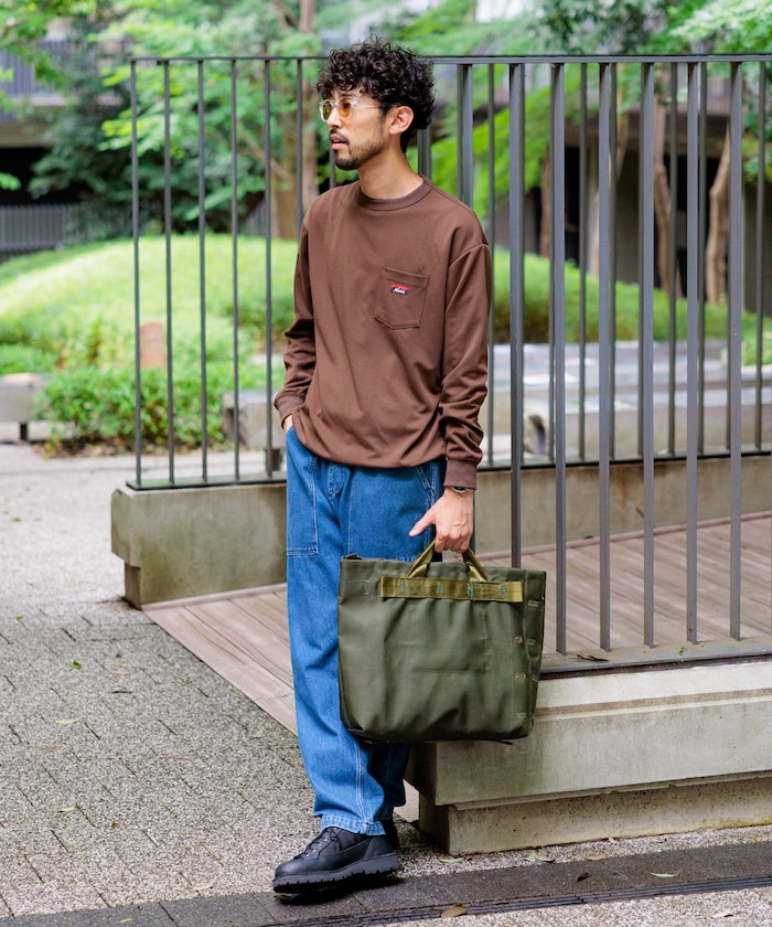 日本 NANGA neo-PRO 口袋長袖Tee