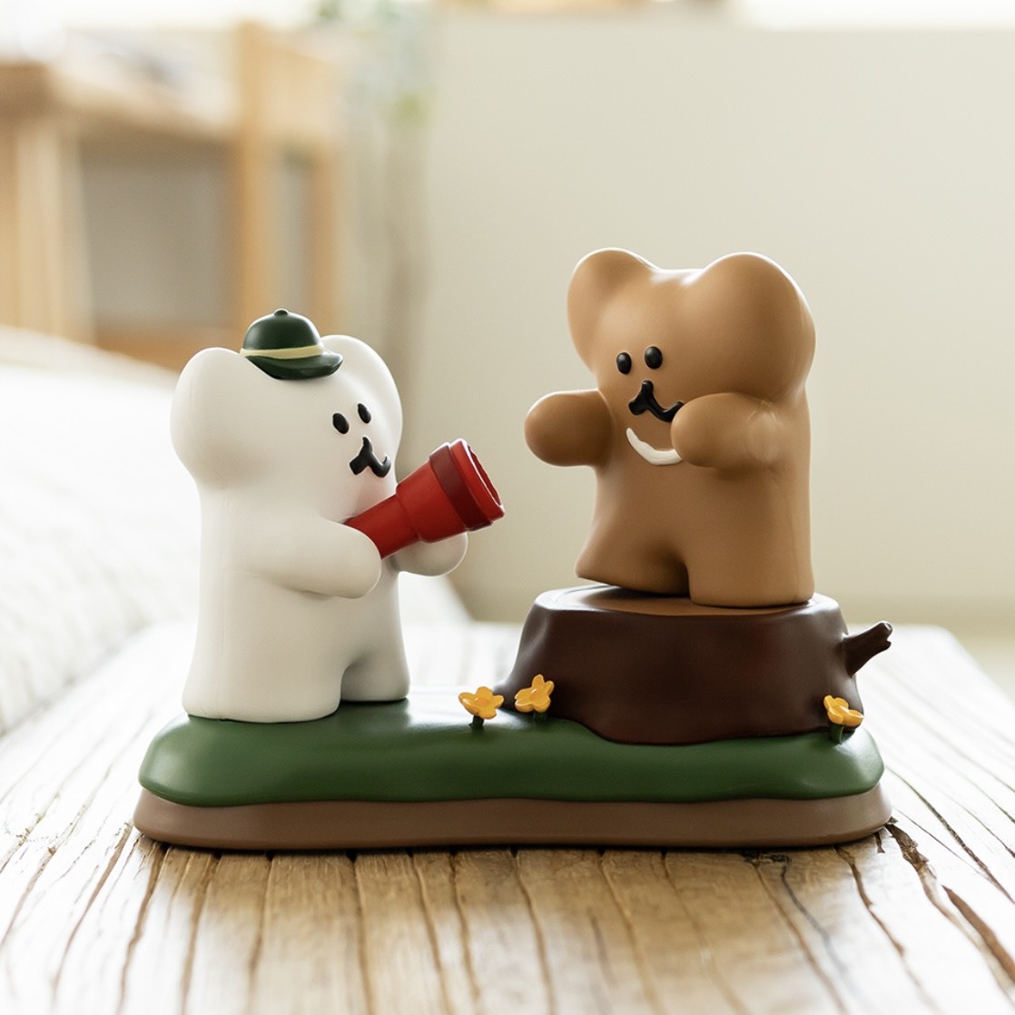 韓國 Dinotaeng 露營系列 手電筒公仔