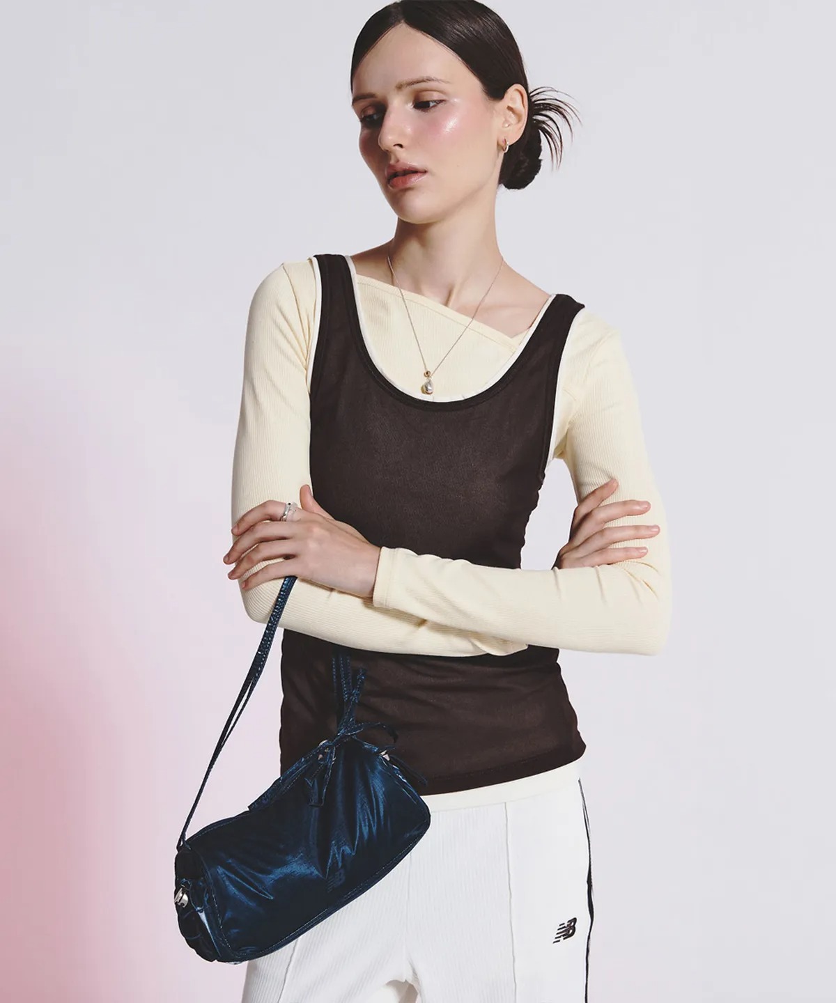 韓國代購 NEW BALANCE Glossy Mini Shoulder Bag