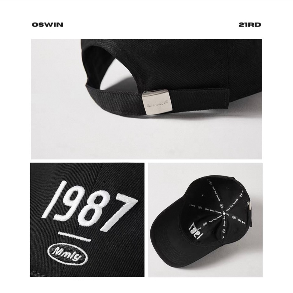 韓國 Mmlg 字母刺繡 棒球帽