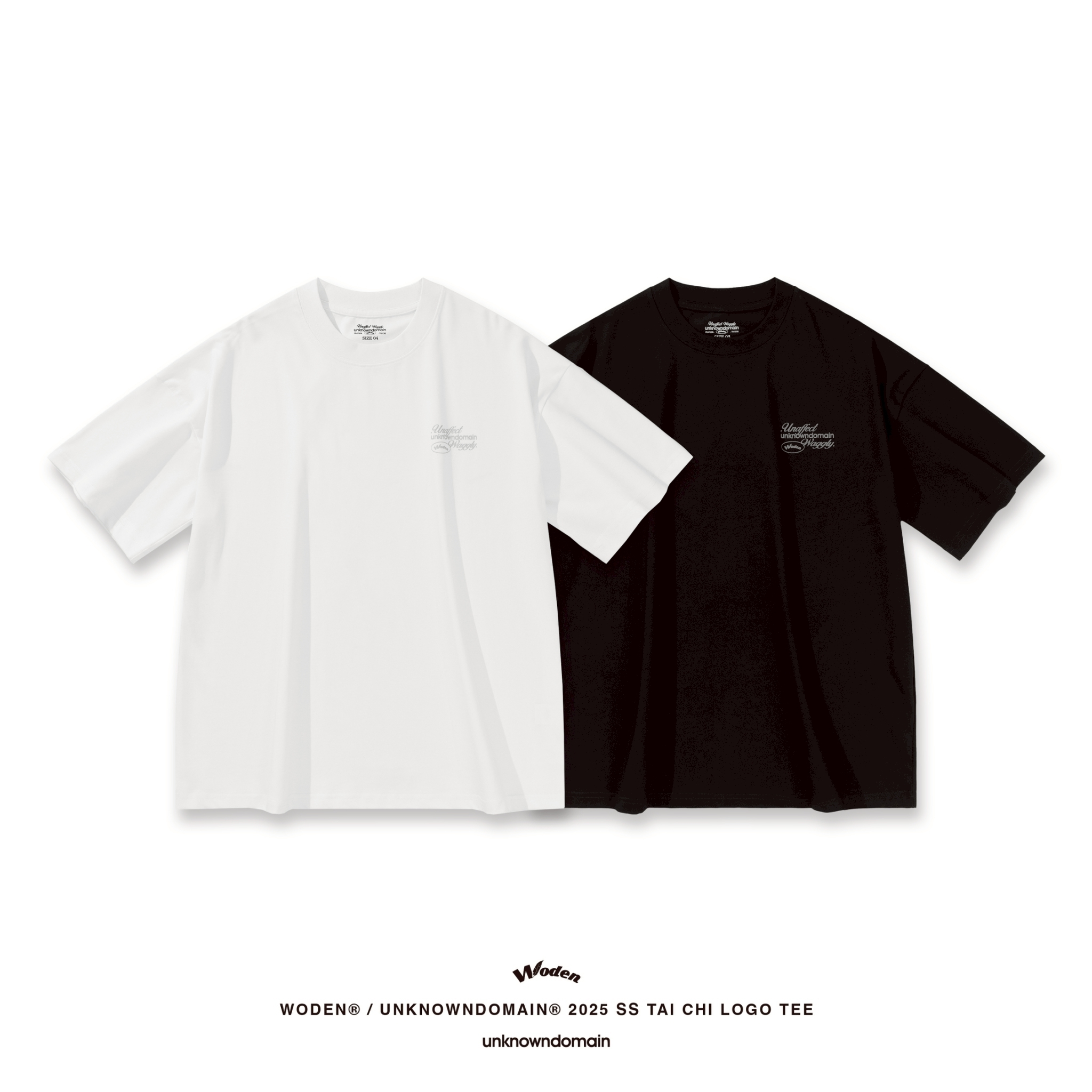 WD 25SS 071 X UD TAI CHI LOGO TEE