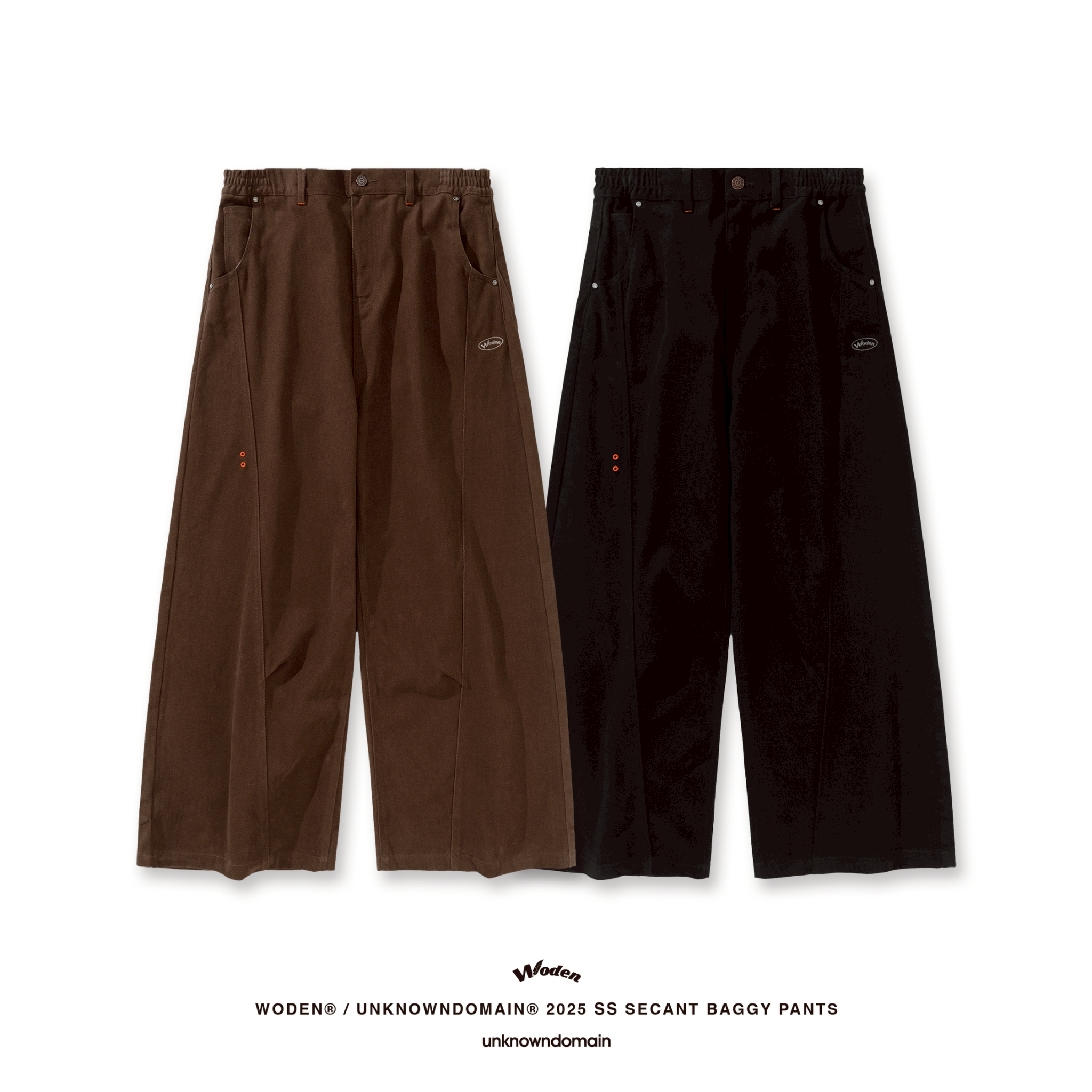WD 25SS 069 X UD SECANT BAGGY PANTS