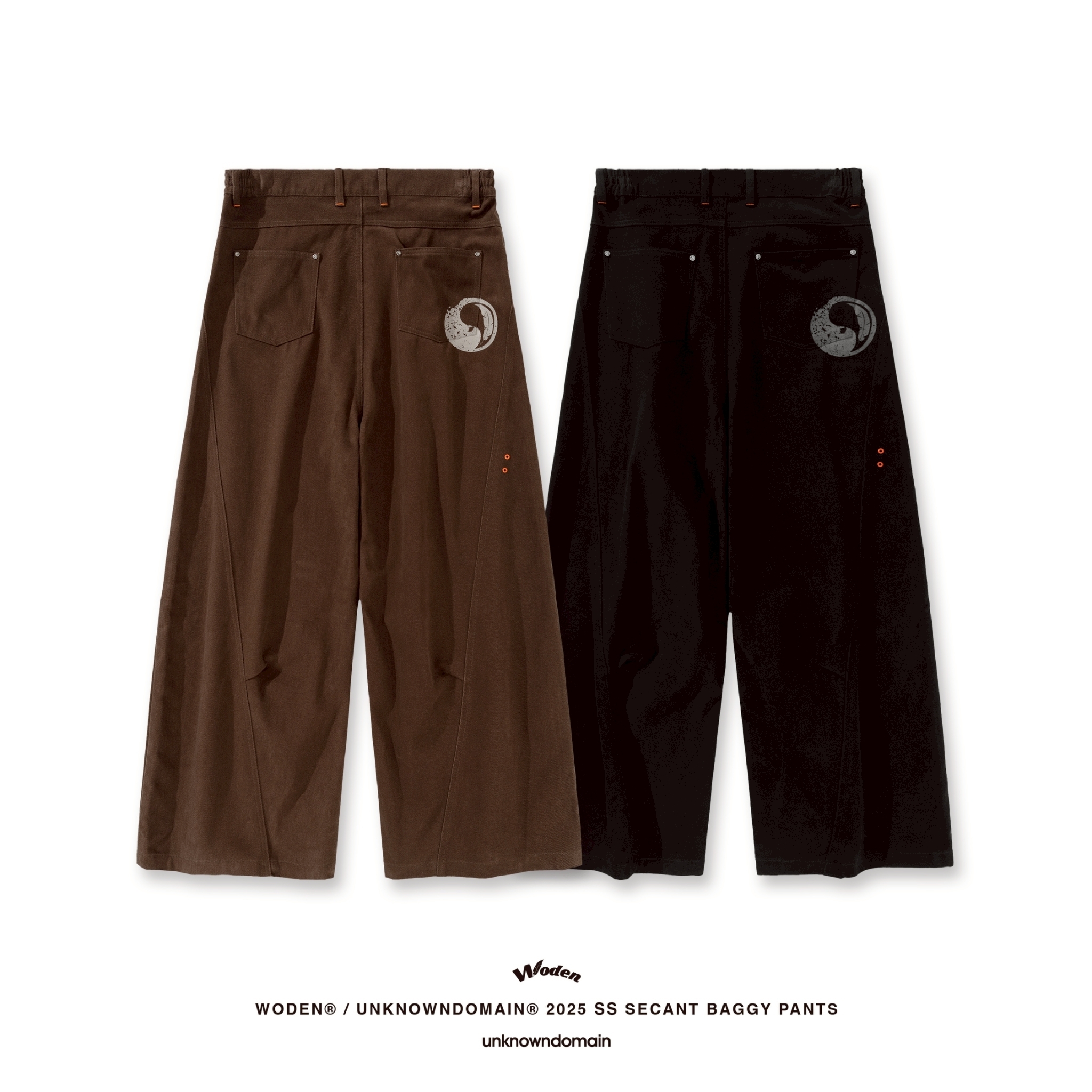 WD 25SS 069 X UD SECANT BAGGY PANTS