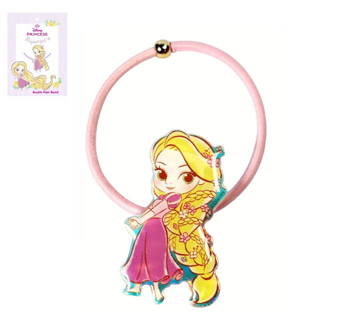 迪士尼公主 幻彩髮圈 髮繩 長發公主