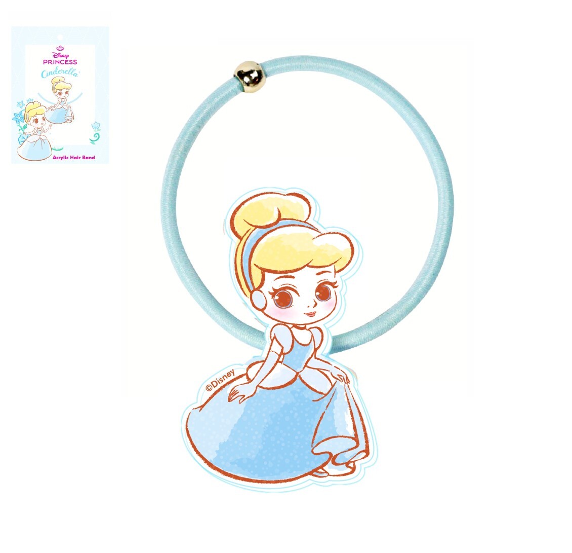 迪士尼公主 幻彩髮圈 髮繩 灰姑娘