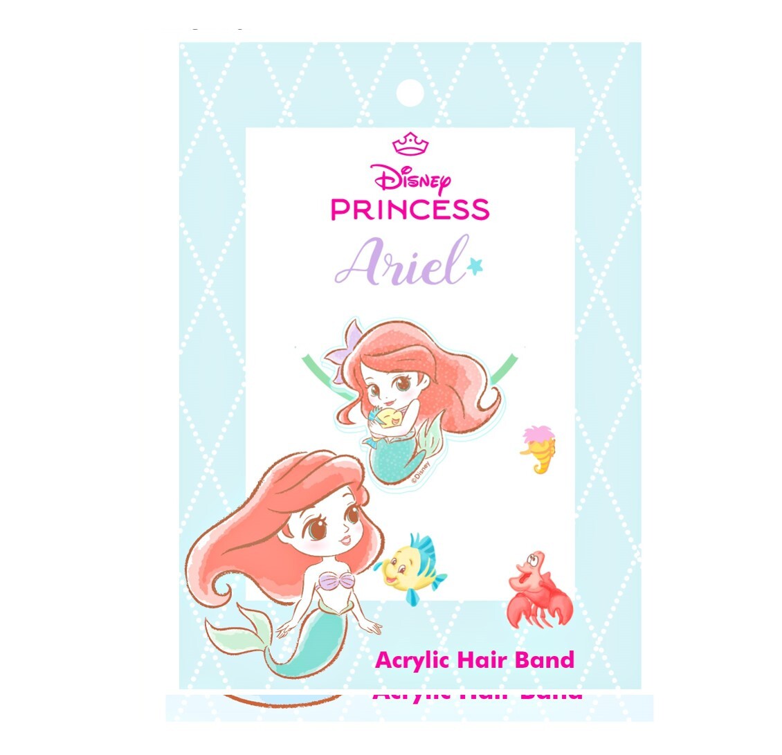 迪士尼公主 幻彩髮圈 髮繩 美人魚