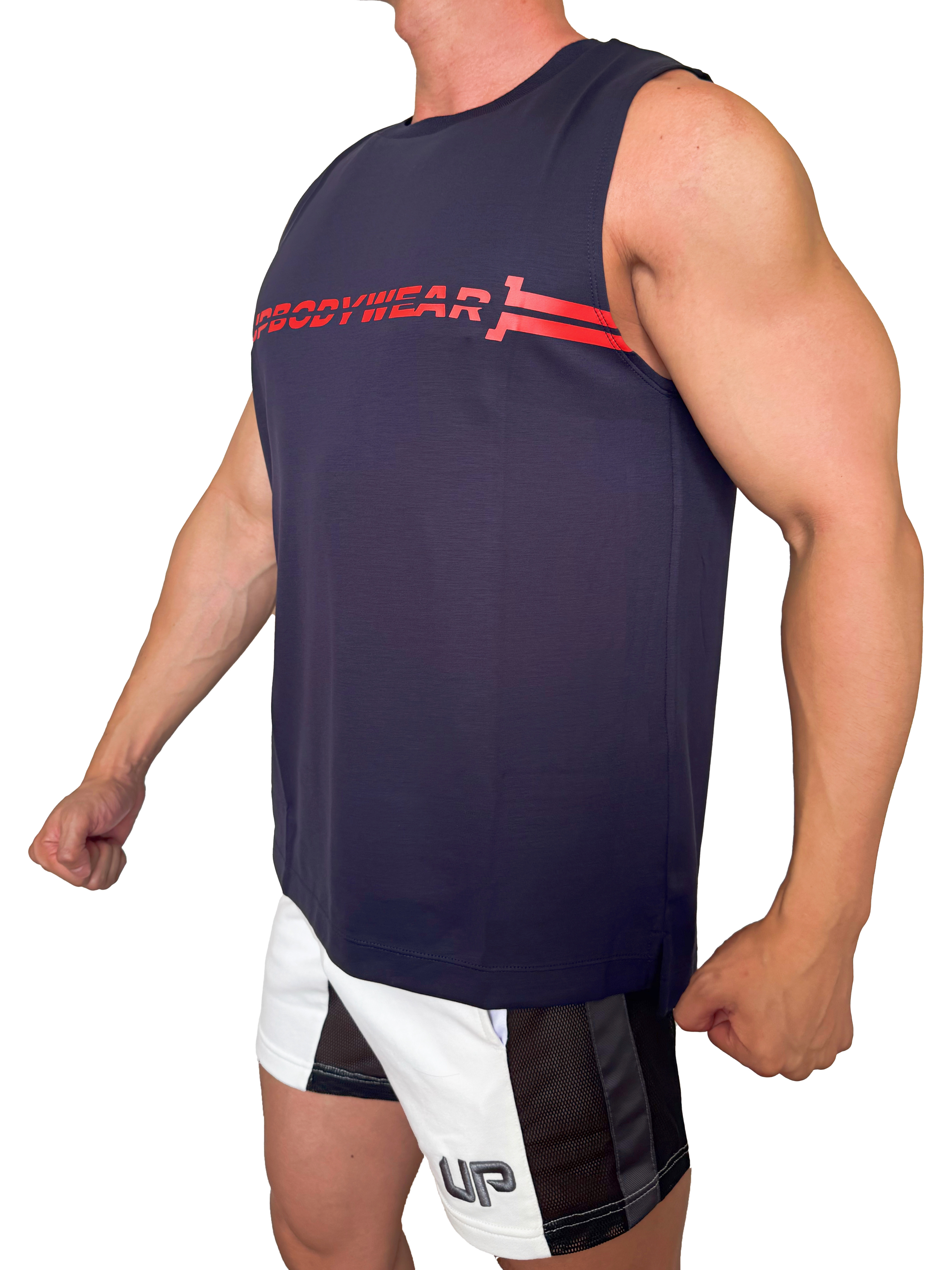 2025 全新系列 - New Logo 寬肩背心 海軍藍