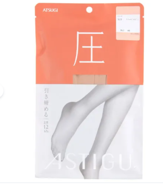 日本ATSUGI絲襪(圧)(LL) (非日本製)