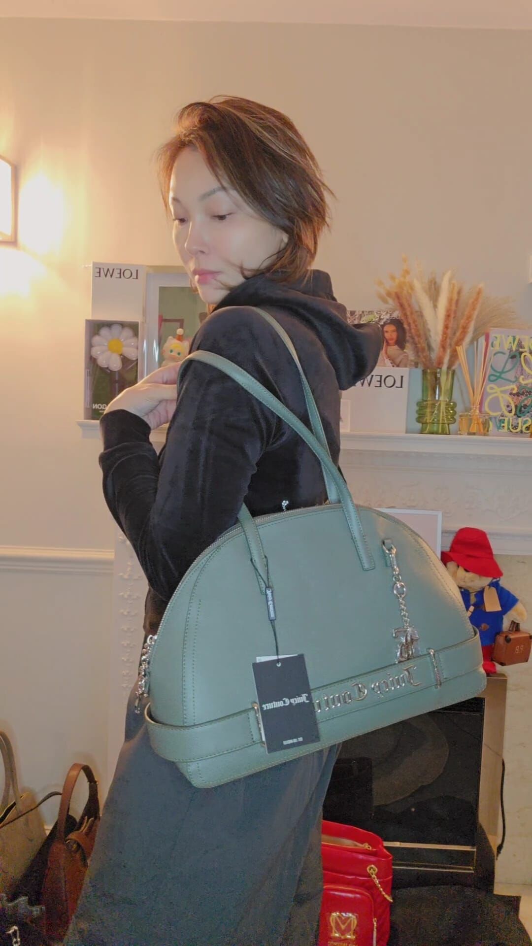 英國代購 (獨立訂單)-JUICY COUTURE Khaki Bag