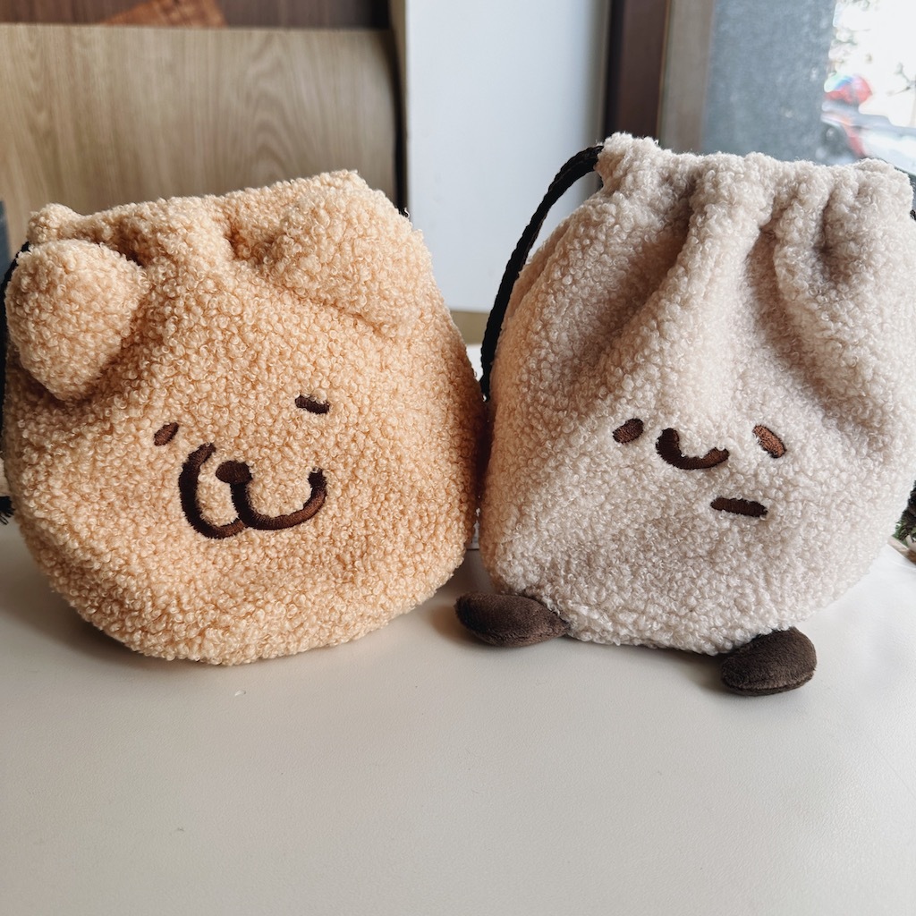 咻熊家 小胖方方束口袋 兩款可選｜咻咻熊