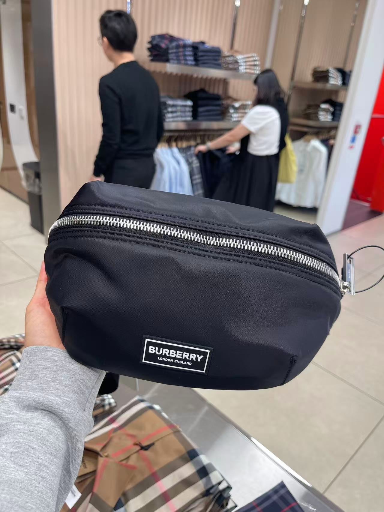 Burberry Talbot Bum Bag Black