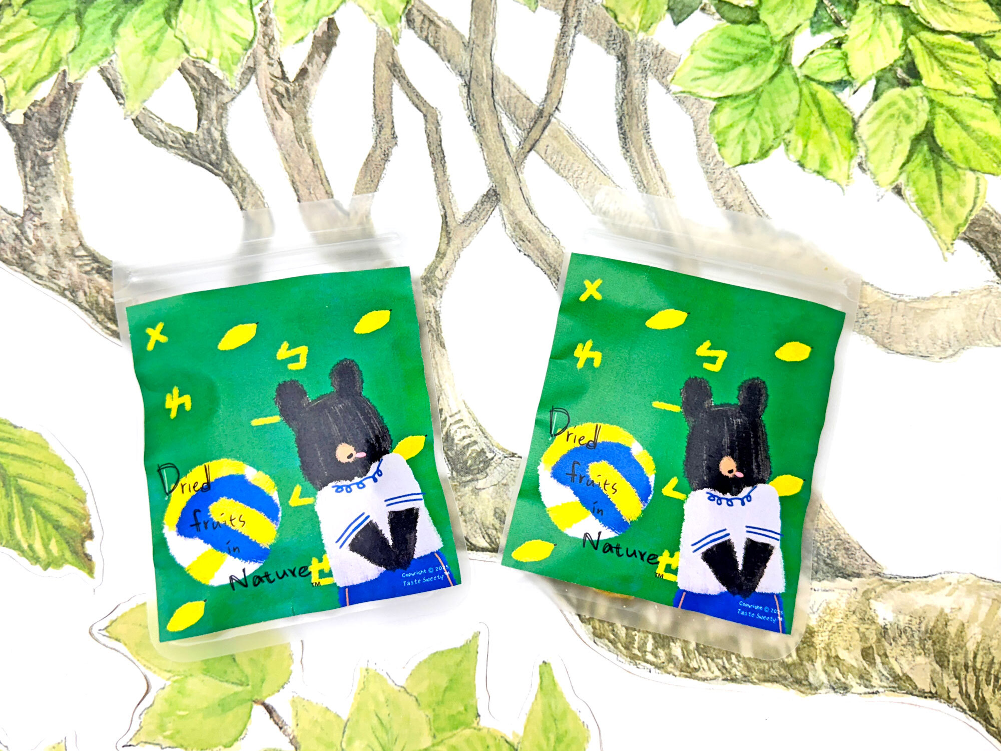 排球熊水果乾-輕食包