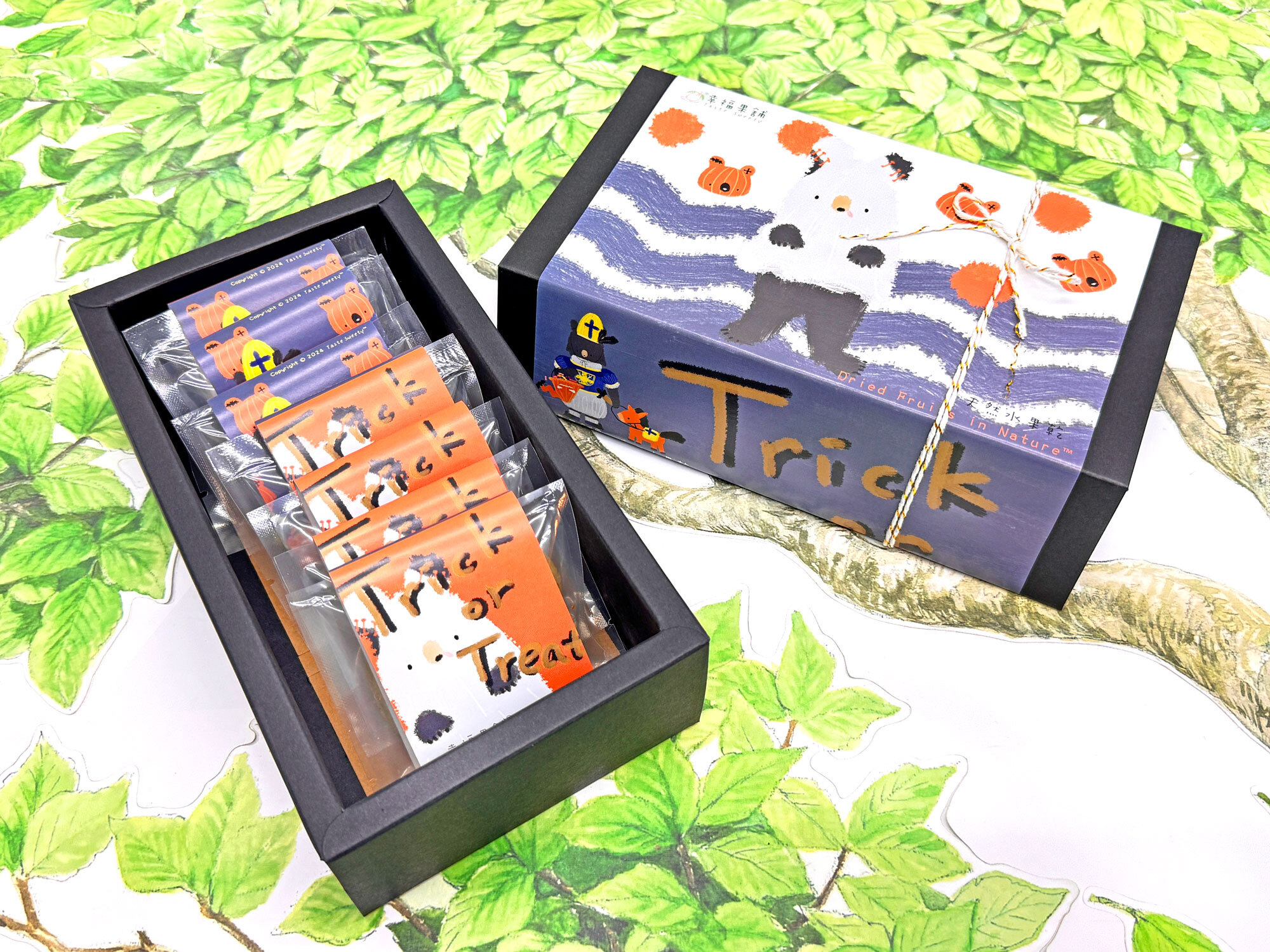 搗蛋熊水果乾小禮盒8入