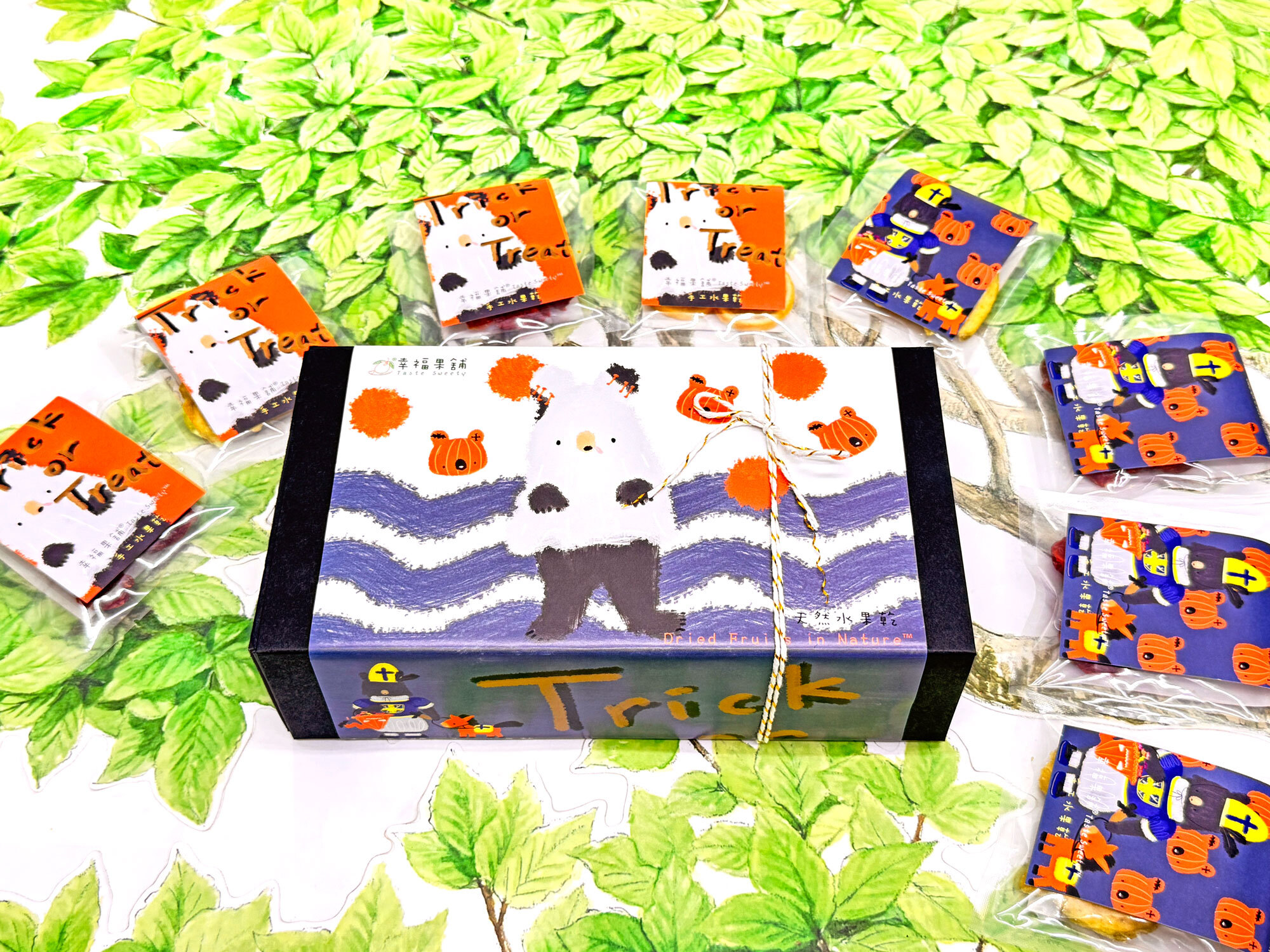 搗蛋熊水果乾小禮盒8入