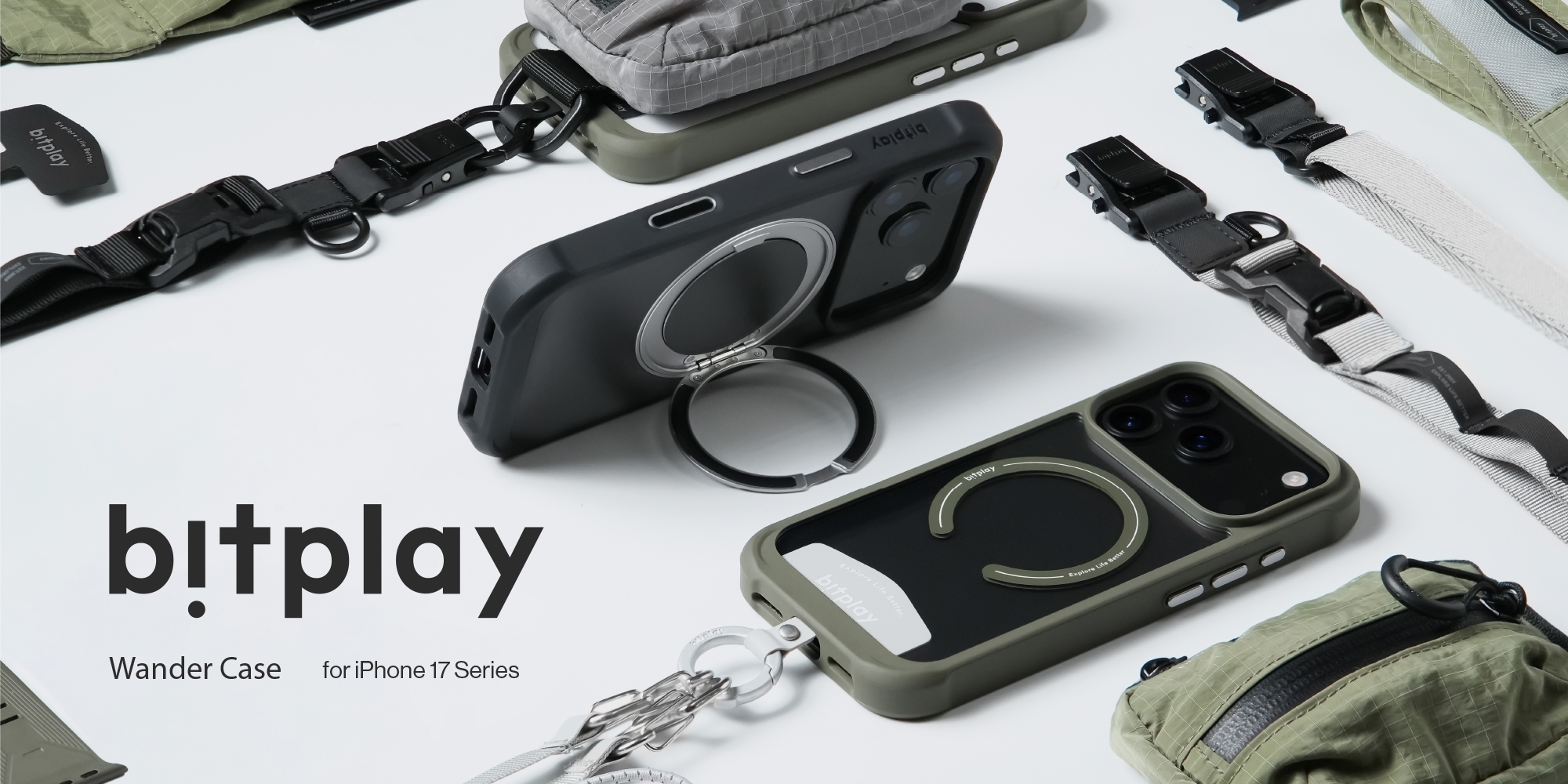 bitplay iPhone 17 Series 防摔磁吸支架款