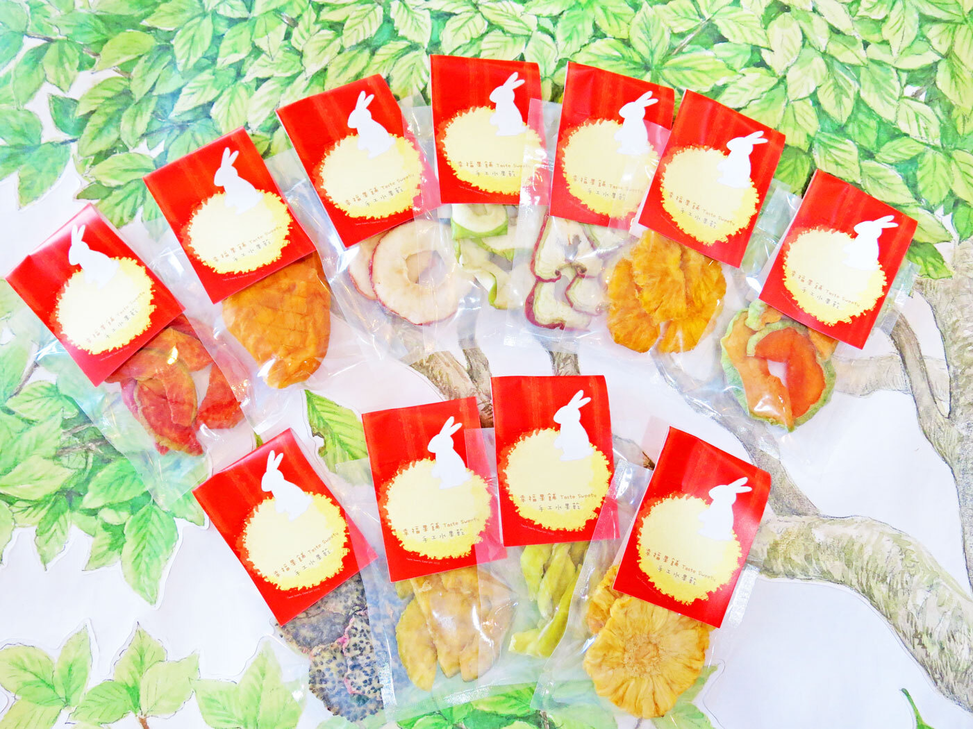 玉兔水果乾-小巧包